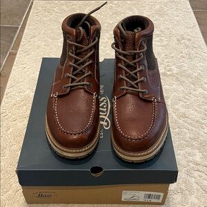 G.H. Bass & Co. Men's Dark Brown Leather Boots